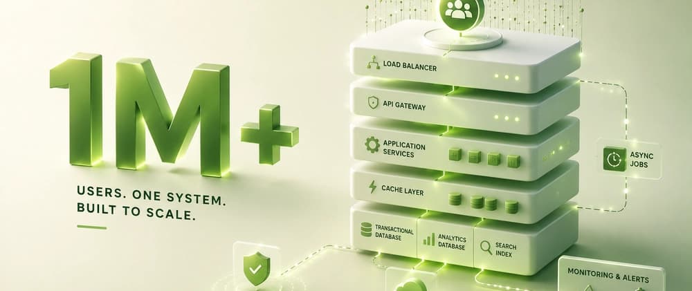 How to Handle 1M+ Users Without Breaking Your System