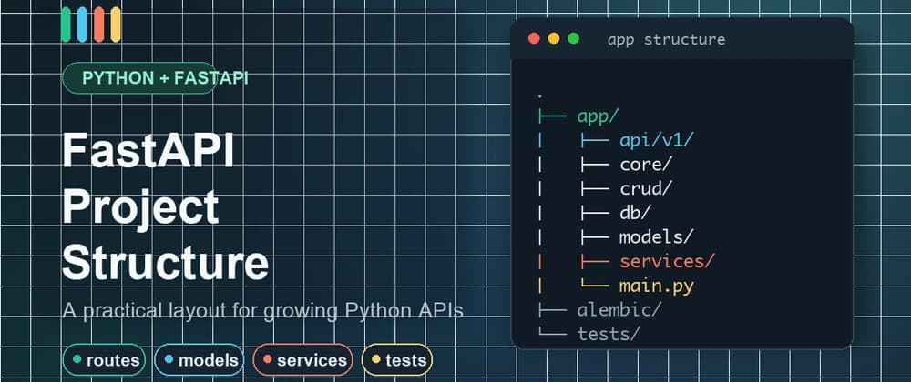 A Practical Project Structure for FastAPI Applications