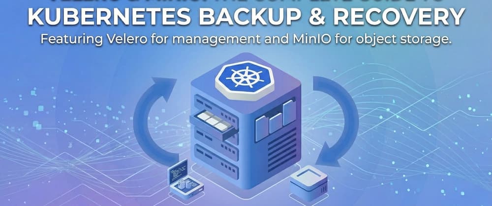 Kubernetes Backup & Restore: Velero + MinIO Complete Guide