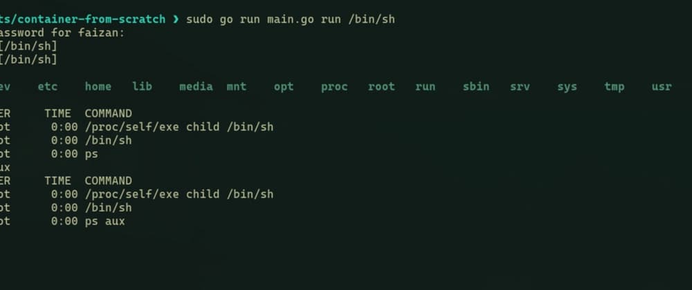 Build a Container from Scratch in Go (Modern Namespaces + cgroup v2)