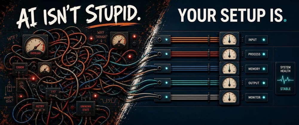 AI Isn't Stupid. Your Setup Is. 🛠️