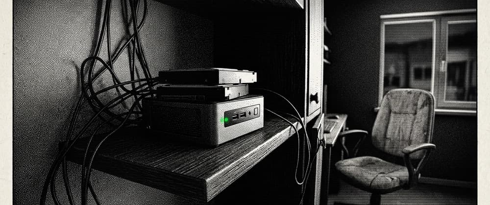 The Homelab That Runs My Automation Business: One Mini PC, Two Salvaged Drives