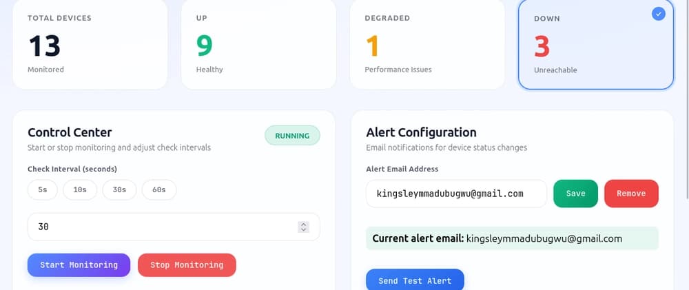 I Built NetPulse — A Lightweight Network Monitoring Tool with Python