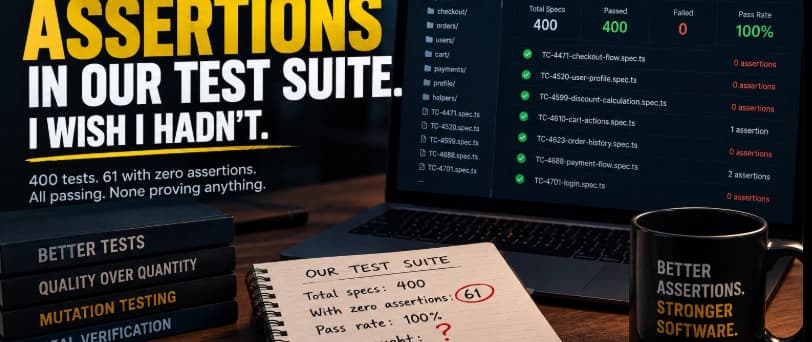 I Counted the Assertions in Our Test Suite. I Wish I Hadn't.