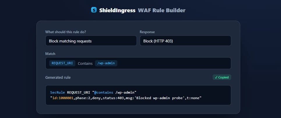 A Practical Guide to ModSecurity/Coraza SecRule Syntax (and the mistakes that bite)