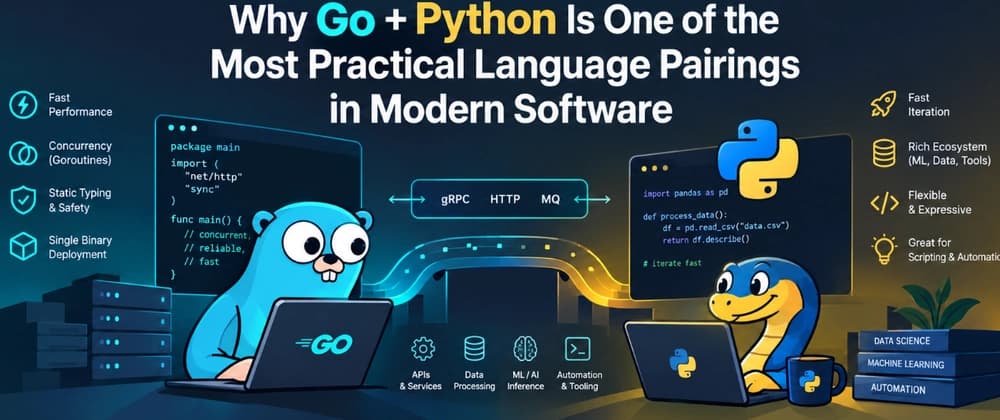 Why Go + Python Is One of the Most Practical Language Pairings in Modern Software