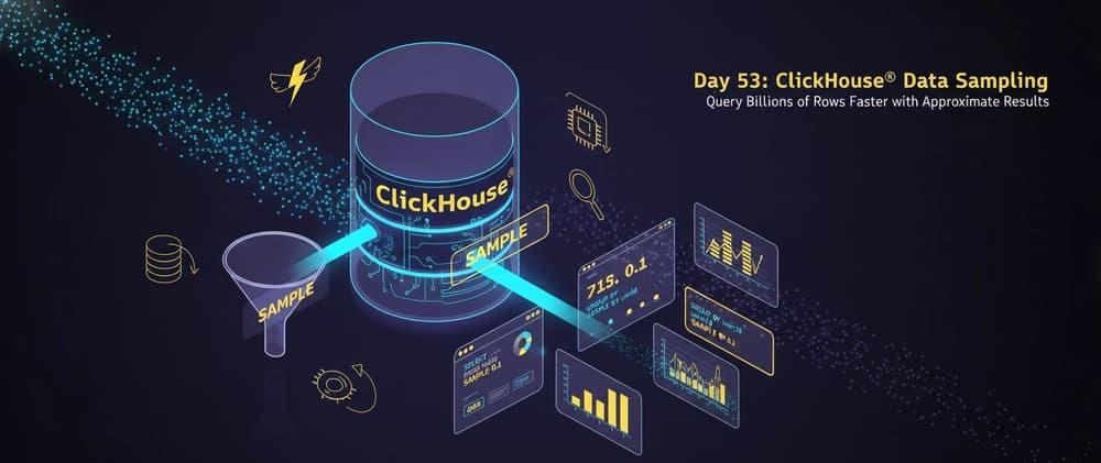 Day 53: ClickHouse® Data Sampling Explained – Query Billions of Rows Faster