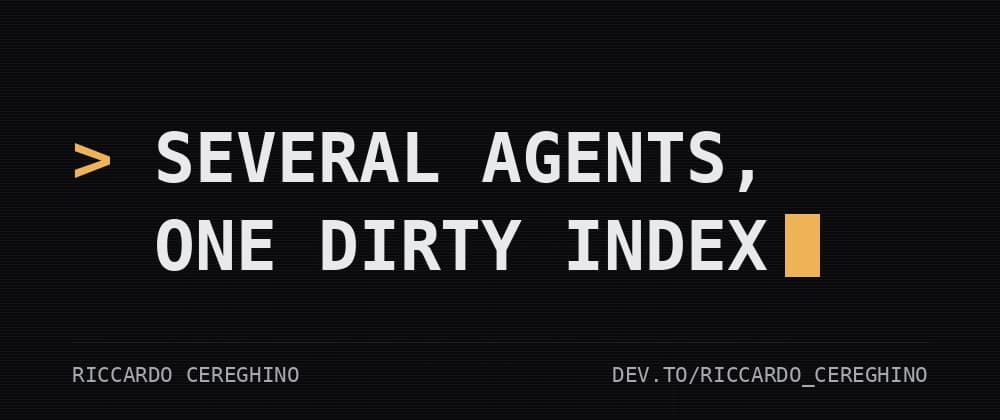 Several agents, one dirty index: disposable multi-repo workspaces for Claude Code