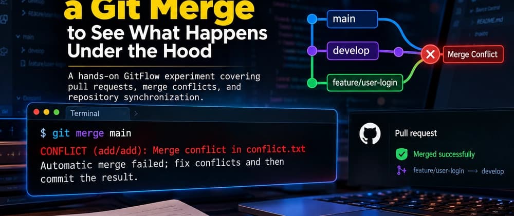 I Deliberately Broke a Git Merge to See What Happens Under the Hood