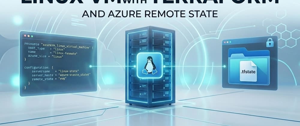 DEPLOYING AN AZURE LINUX VM WITH TERRAFORM AND AZURE REMOTE STATE