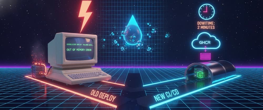 Stop Building Docker Images on Your 2 GB Droplet