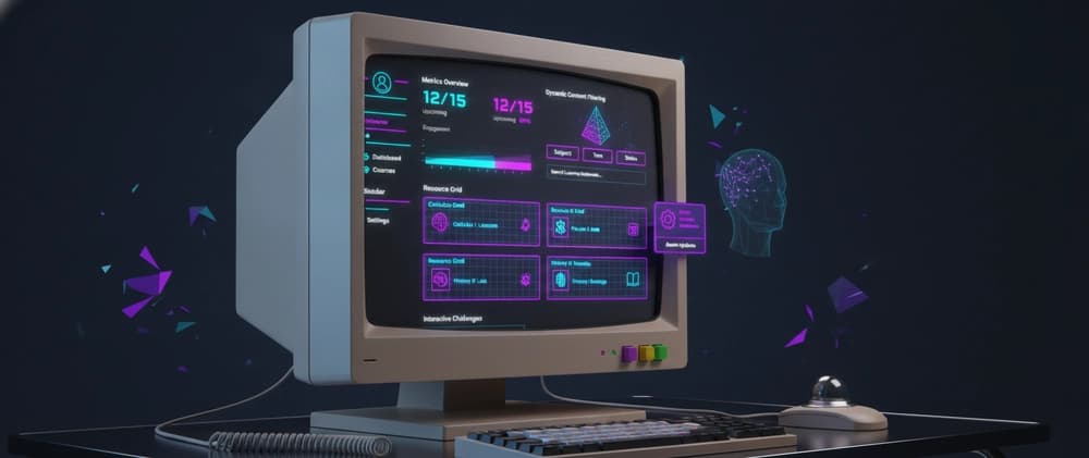Designing Dynamic Learning Dashboards with React and Tailwind CSS