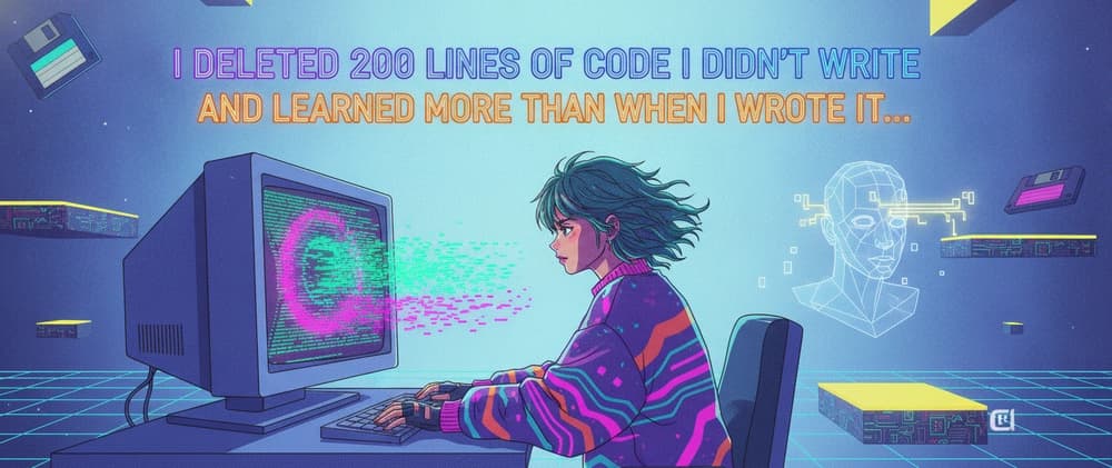 I Deleted 200 Lines of Code I Didn't Write and Learned More Than When I Wrote It...