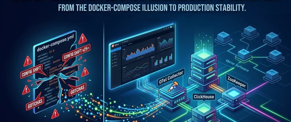 Deploying SigNoz in 2026: A Survival Guide to ClickHouse v25+ and OTel Gotchas