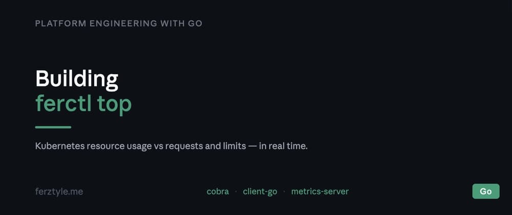 Building ferctl top: Kubernetes resource usage vs requests and limits