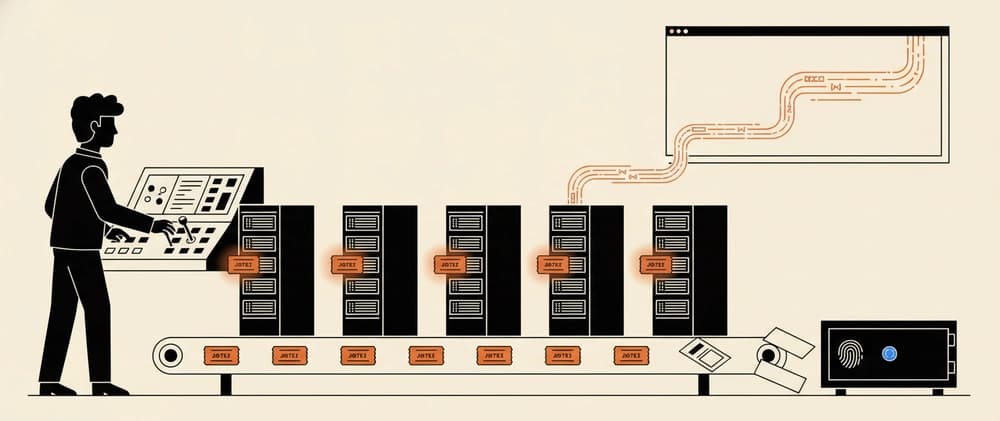Design GitHub Actions in 45 Minutes: Job Queue, Runners, Live Logs and the Cache